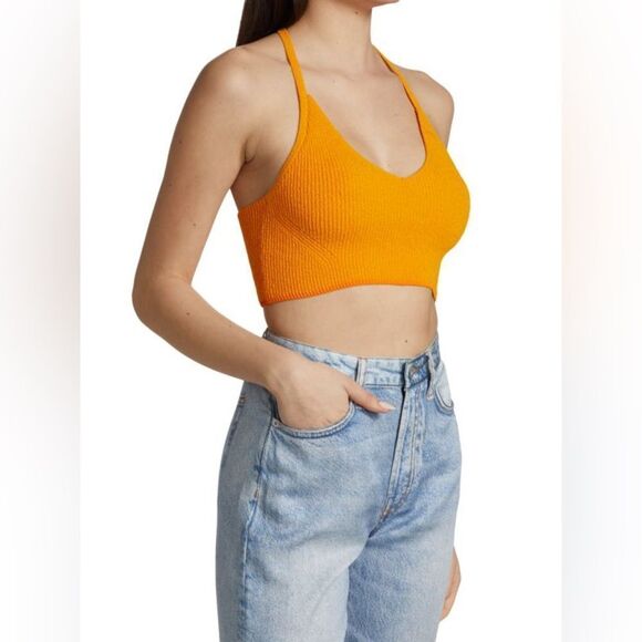 RAG & BONE Soleil Stretch Ribbed Bra Top - Picture 12 of 12